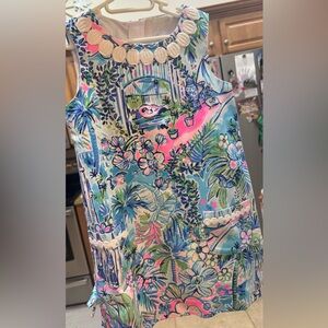 Lilly Pulitzer Disney Parks Collection Cinderella Girls Shift Dress